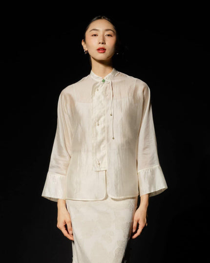 Gardenia Blouse  - Cream