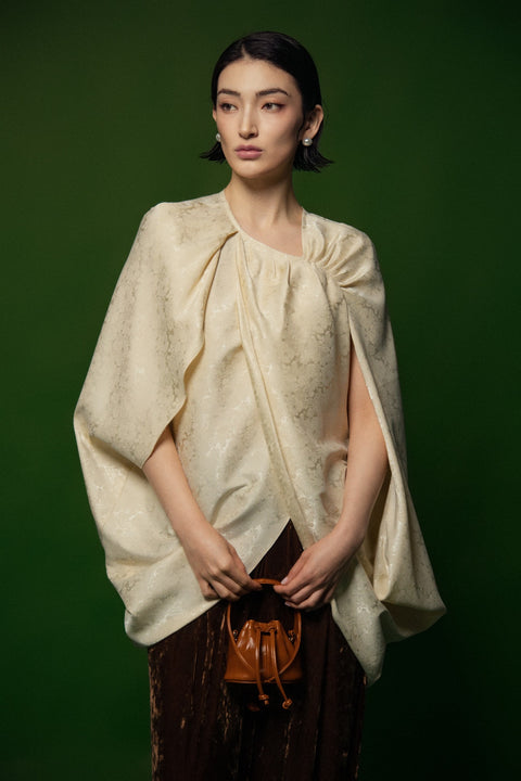 Aster Blouse  - Beige