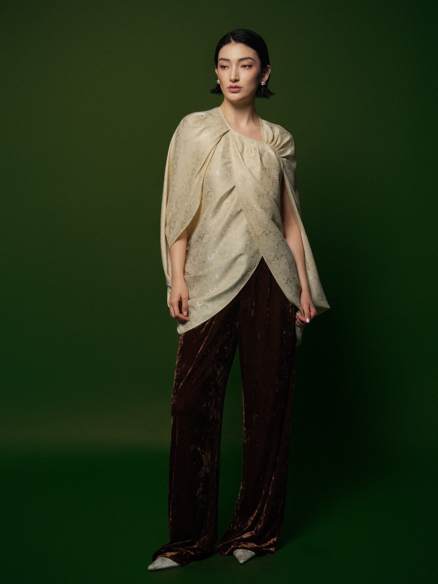 Aster Blouse  - Beige