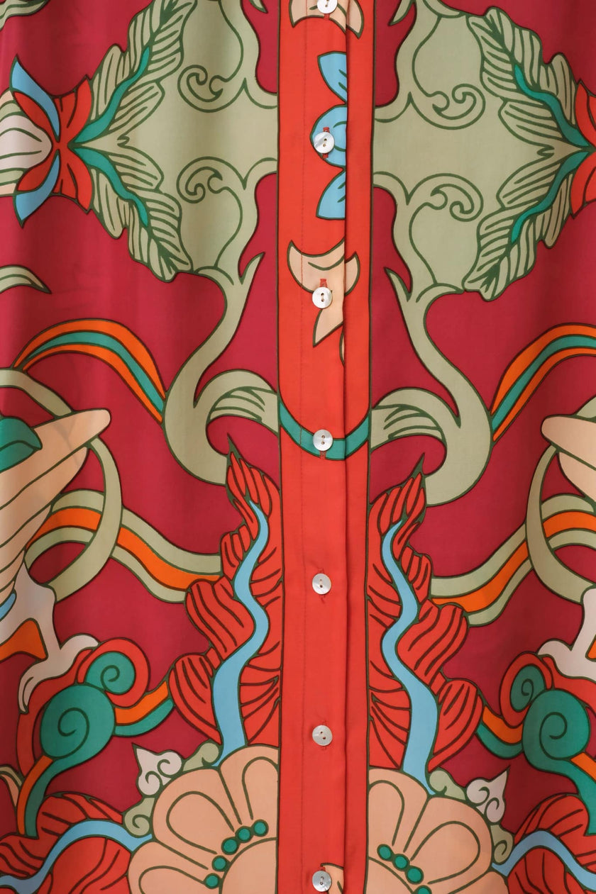 Rosalyne Silk Dress – The Phoenix Edition