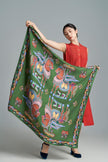 Eternal Fortune Horse Silk Scarf