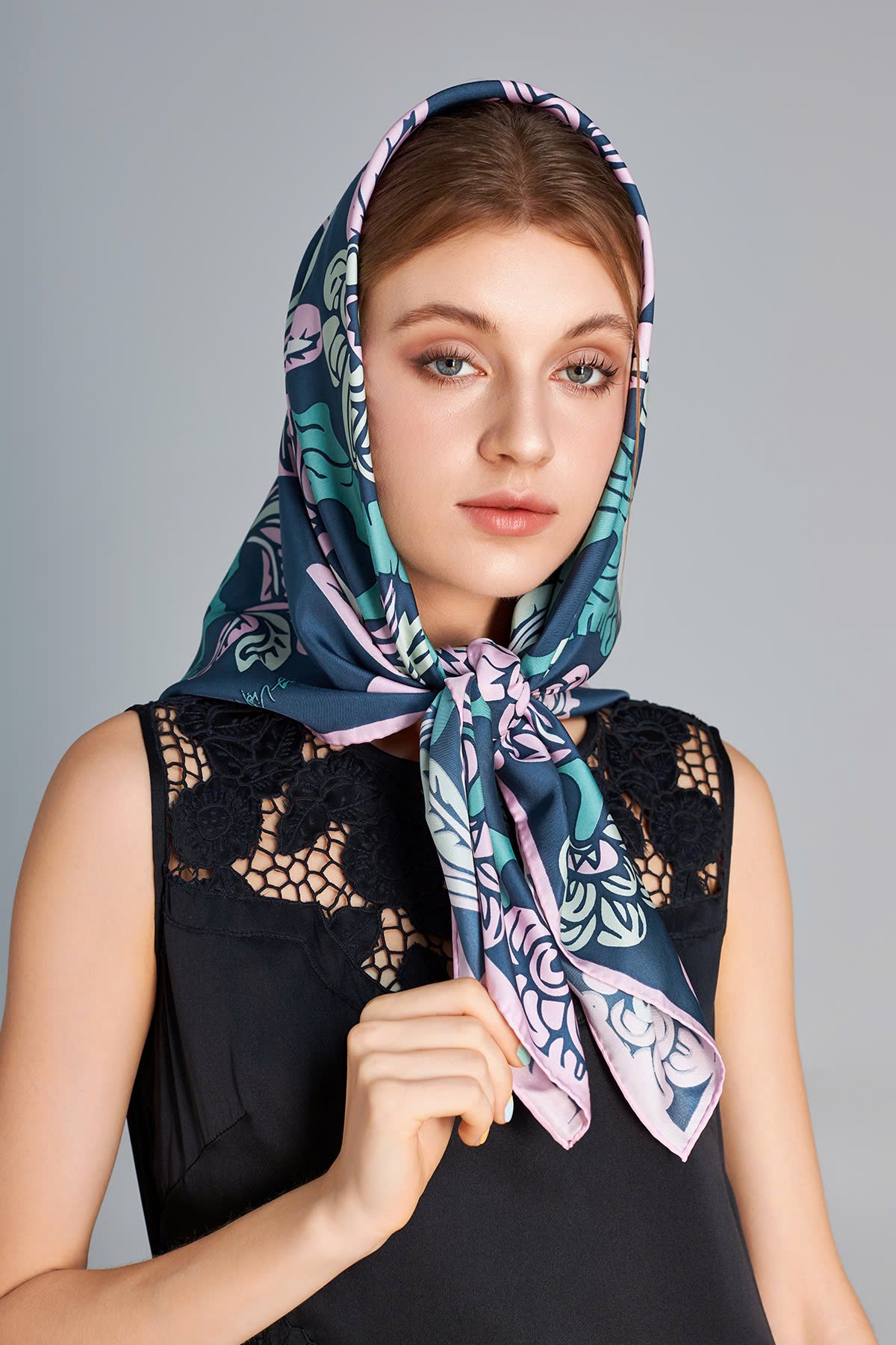 The Garden of Youth Silk Scarf