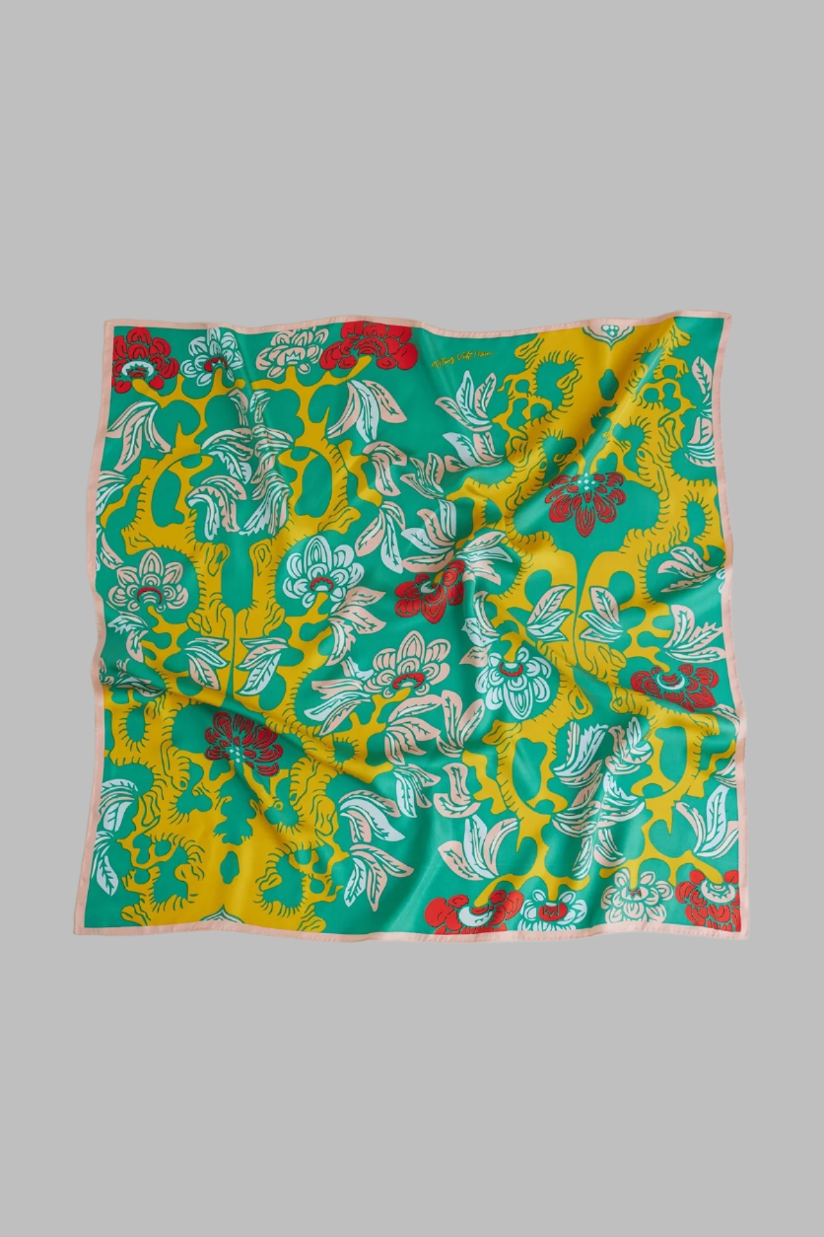 The Garden of Youth Silk Scarf