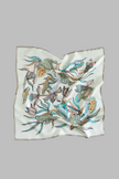 The Lotus Dance Silk Scarf